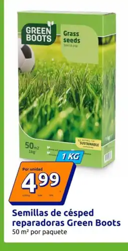 Action Semillas de césped reparadoras Green Boots oferta