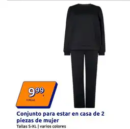 Action Conjunto para estar en casa de 2 piezas de mujer oferta