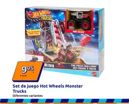 Action Set de juego Hot Wheels Monster Trucks oferta