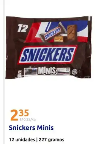 Action SNICKERS Minis oferta