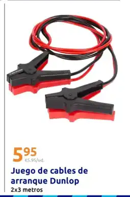 Action Juego de cables de arranque Dunlop oferta