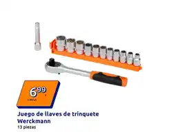 Action Juego de llaves de trinquete Werckmann oferta