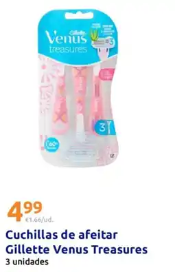 Action Cuchillas de afeitar Gillette Venus Treasures oferta