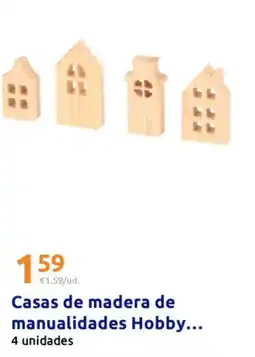 Action Casas de madera de manualidades Hobby oferta