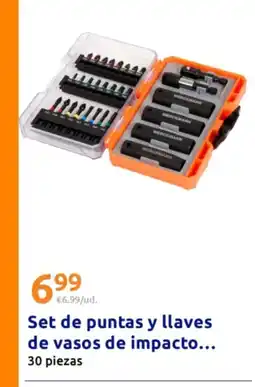 Action Set de puntas y llaves de vasos de impacto oferta