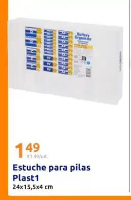 Action Estuche para pilas Plast1 oferta