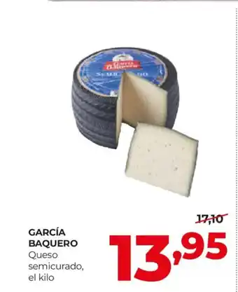Alimerka GARCÍA BAQUERO Queso semicurado oferta