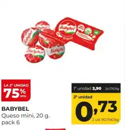 Alimerka BABYBEL Queso mini oferta