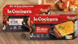 Alimerka LA COCINERA Lasaña boloñesa o de atún oferta