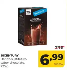 Alimerka BICENTURY Batido sustitutivo sabor chocolate oferta