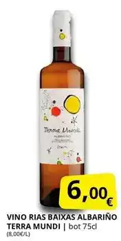 Supermercados MAS Terra - vino rias baixas albarino oferta