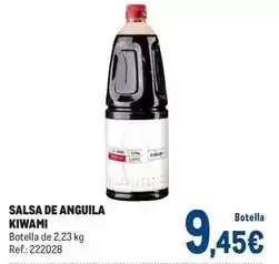 Makro Salsa de anguila oferta