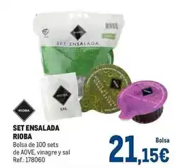 Makro Rioba - set ensalada oferta