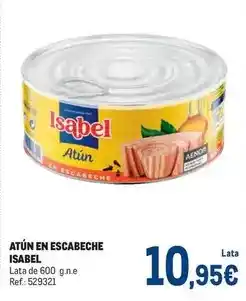 Makro Isabel - atún en escabeche oferta