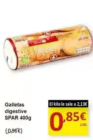 SPAR Spar - galletas digestive oferta