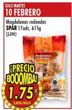 SPAR Spar - magdalenas redondas oferta