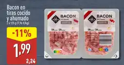 ALDI Bacon en tiras cocido y ahumado oferta