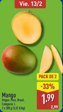 ALDI Mango oferta