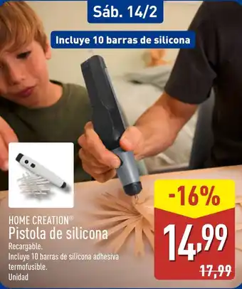HOME CREATION Pistola de silicona