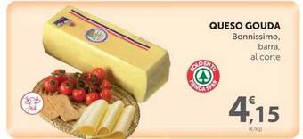 SPAR Queso Gouda Bonnissimo Barra Al Corte oferta