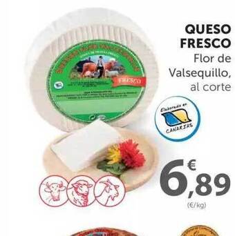SPAR Queso Fresco Flor De Valsequillo Al Corte oferta