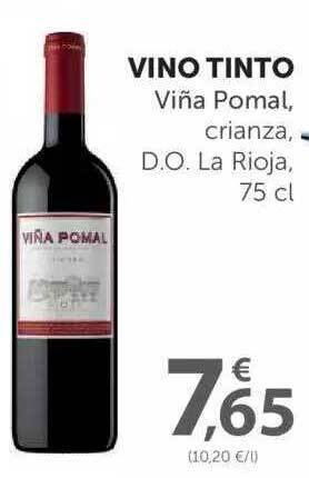 SPAR Vino Tinto Viña Pomal Crianza D.o. La Rioja 75cl oferta