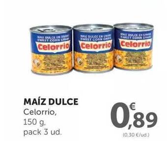 SPAR Maíz Dulce Celorrio oferta