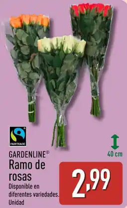 ALDI GARDENLINE Ramo de rosas oferta