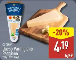 ALDI CUCINA Queso Parmigiano Reggiano oferta