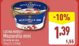 ALDI CUCINA NOBILE Mozzarella mini oferta