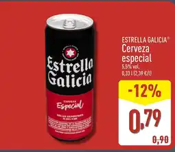 ALDI ESTRELLA GALICIA Cerveza especial oferta