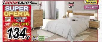 Cabecero Leds + Mesitas