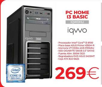 Computer Store Pc Home I3 Basic Iqwohli oferta