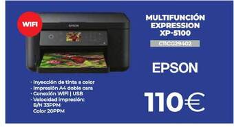 Epson Multifunción Expression Xp-5100