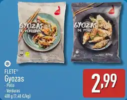 ALDI FLETE Gyozas oferta
