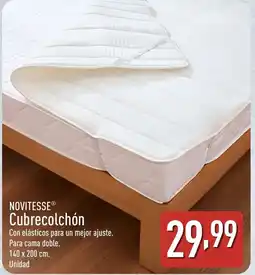 ALDI NOVITESSE Cubrecolchón oferta