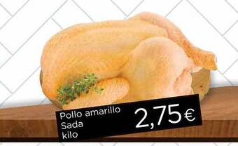 Supermercados Piedra Pollo Amarillo Sada Kilo oferta