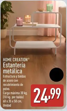 ALDI HOME CREATION Estantería metálica oferta