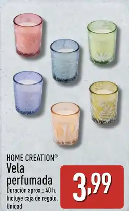 ALDI HOME CREATION Vela perfumada oferta