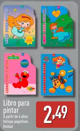 ALDI Libro para pintar oferta