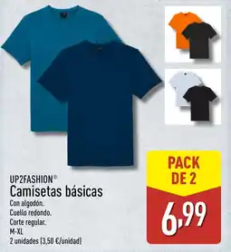 ALDI UP2FASHION Camisetas básicas oferta