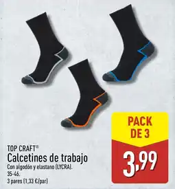 ALDI TOP CRAFT Calcetines de trabajo oferta