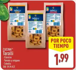 ALDI CUCINA Taralli oferta