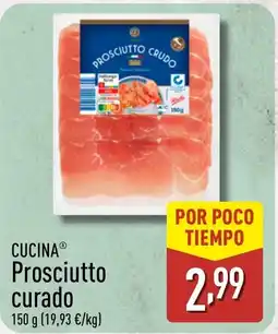 ALDI CUCINA Prosciutto curado oferta