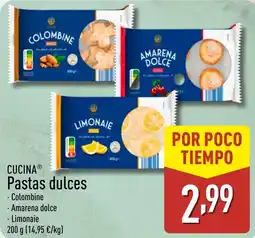 ALDI CUCINA Pastas dulces oferta
