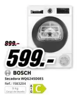 MediaMarkt Bosch - wqg245d0es oferta