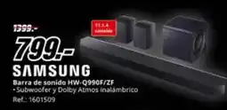 MediaMarkt Samsung - barra de sonido hw-q990f/zf oferta