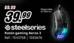 MediaMarkt Steel series - ratón gaming aerox 3 oferta