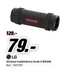 MediaMarkt Lg - altavoz inalámbrico grab x boom oferta