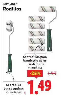 Ocine Parkside - rodillos oferta